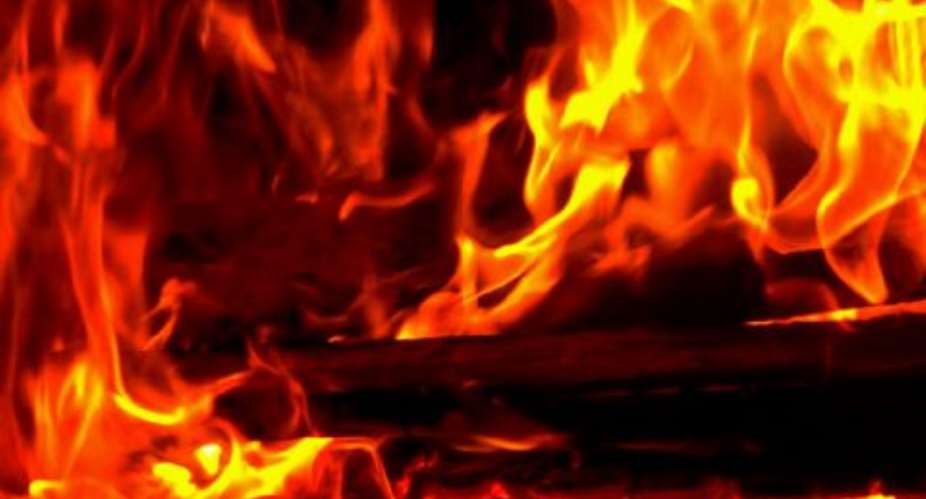 Fire destroys property worth thousands of cedis